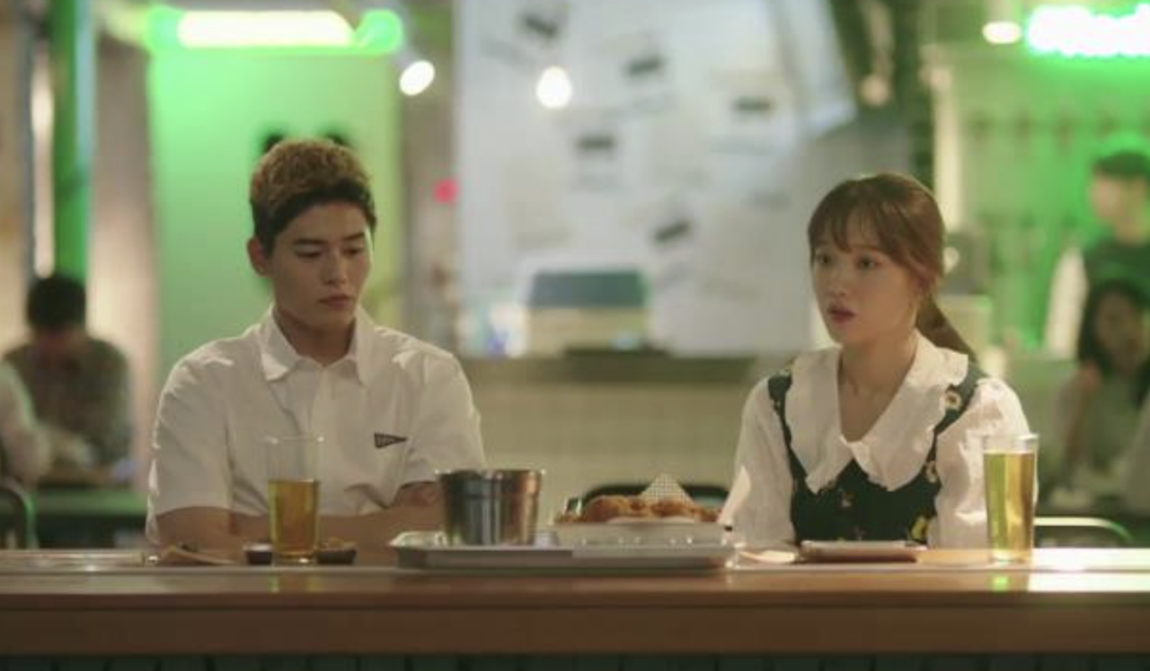 "About Time," starring Kim Dong-jun (left) and Lee Sung-kyung (tvN)
